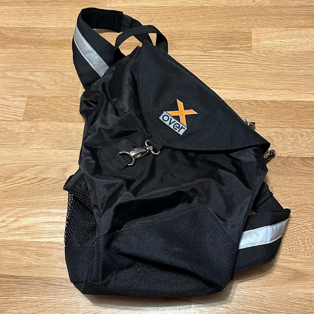 X-OVER Jump sports crossbody shoulder bag backpack travel pockets